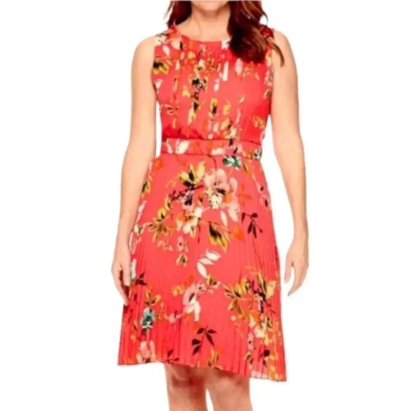 Liz Claiborne La Vie En Rose Teaberry Dress - Picture 4 of 16